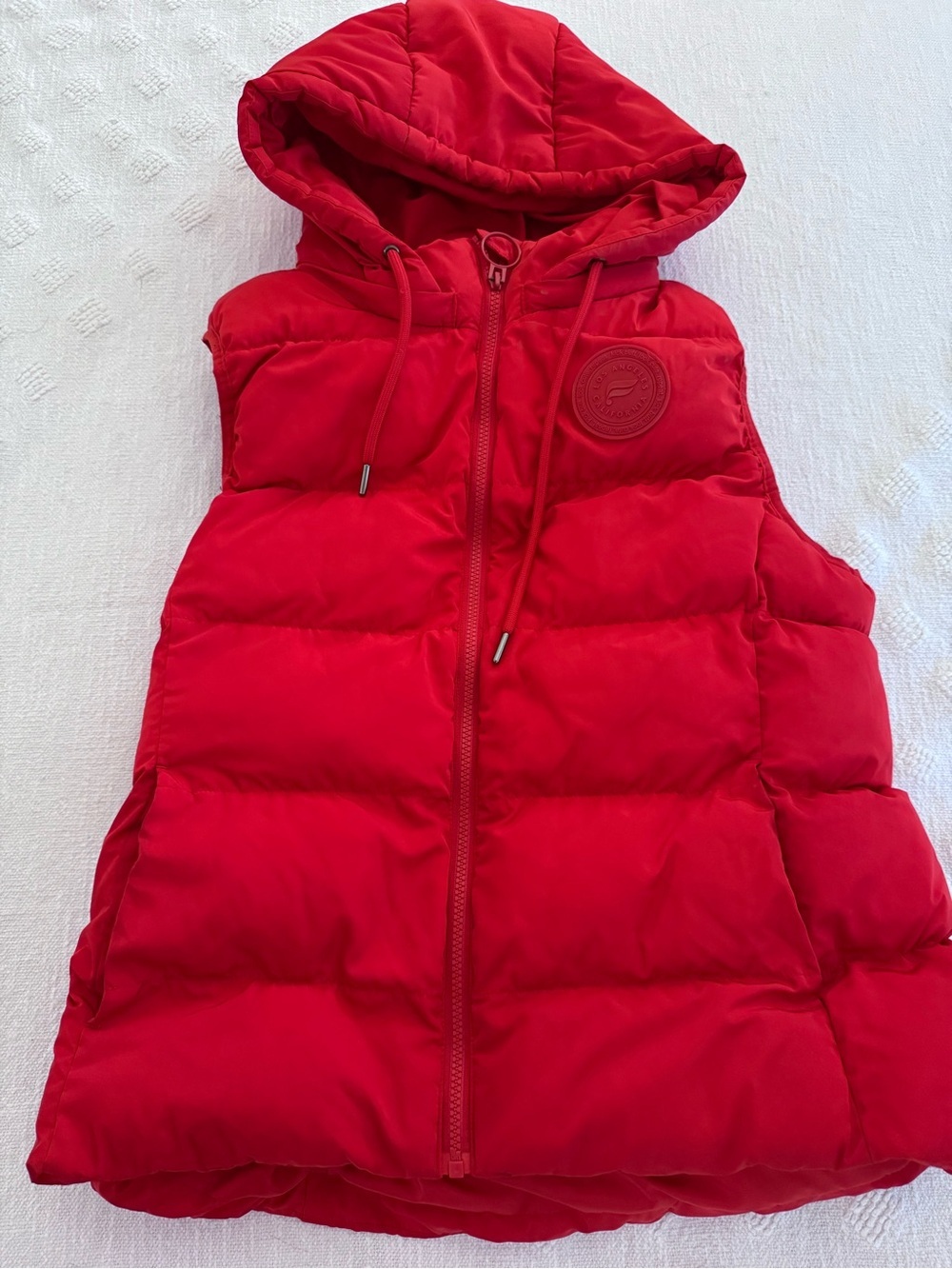 Fabletics puffer women’s vest .SZ L